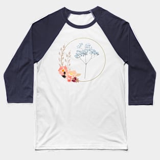 Flowers Baseball T-Shirt